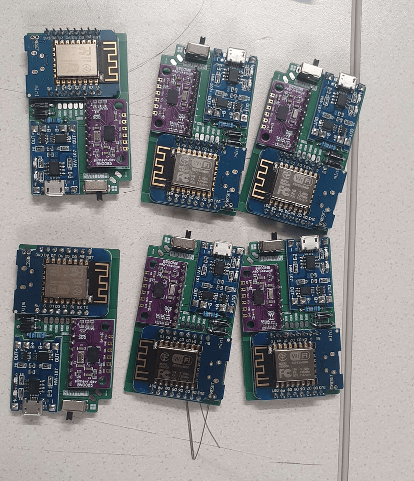 PCB assembly of the FullBody Tracker